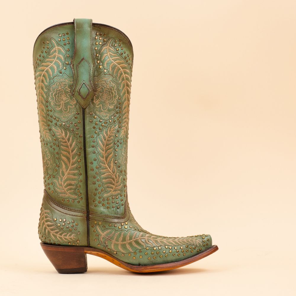 Corral cowboylaarzen A4725 Turquoise