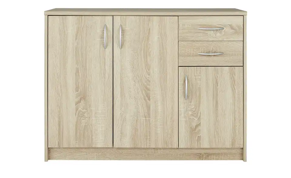 Kommode Sconto 85 cm Ausführung III (3 Türen, 2 Schubkästen)
