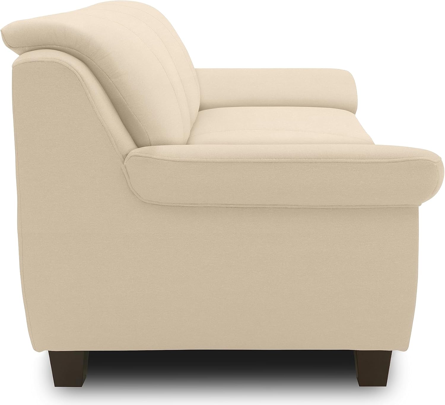 DOMO. collection Panama 3 Sitzer, Sofa, 3er Couch, Garnitur, 3-2-1, beige, 207 cm