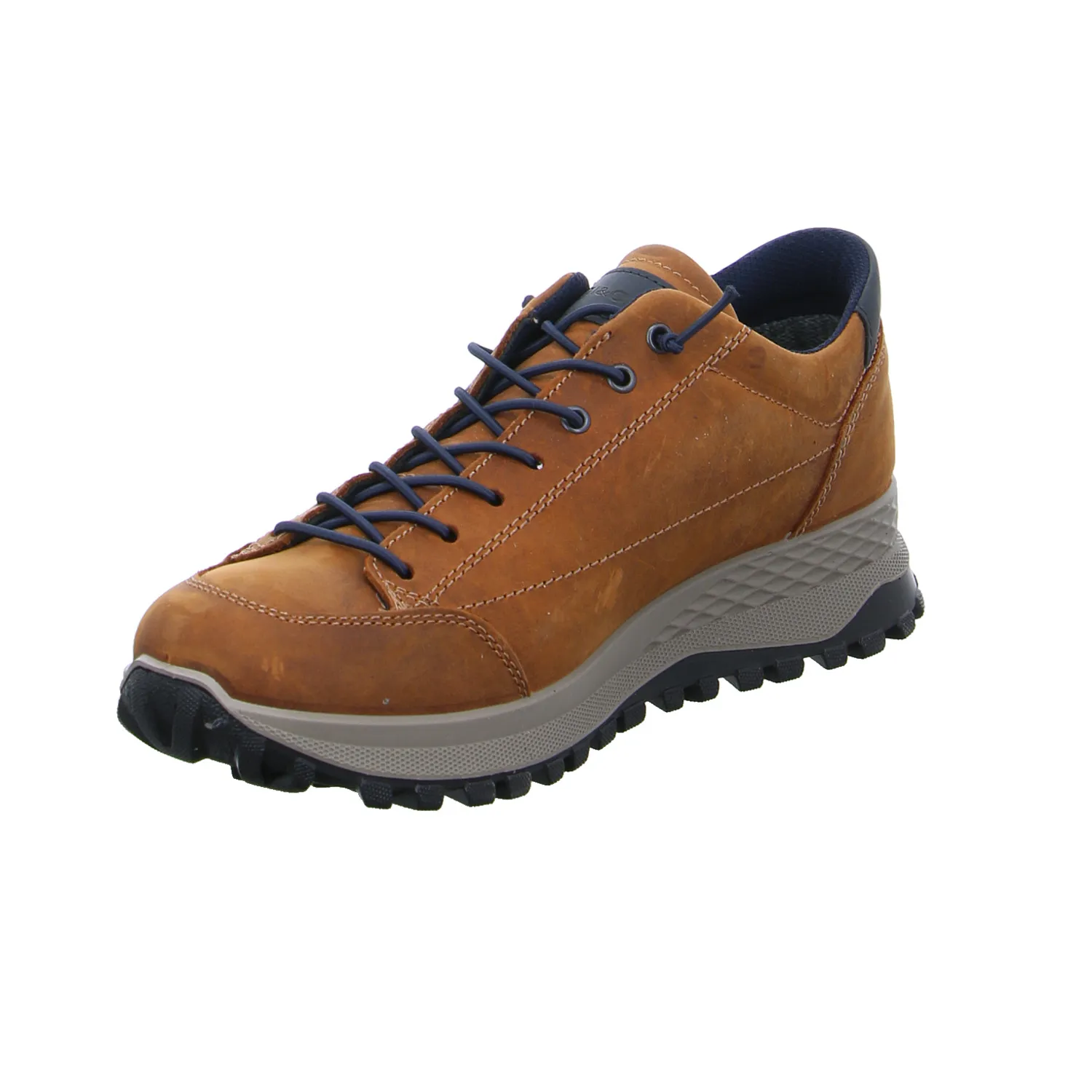 IGI & CO Halbschuhe Sneaker Mittelbraun Leder