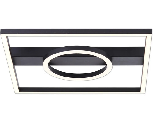 LED plafondlamp 24 W 2700 lm 3000 KB 40 cm Maureen zwart