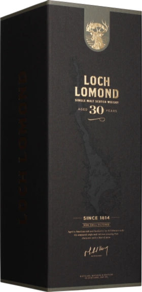 LOCH LOMOND 30 YEARS SINGLE MALT 70CL