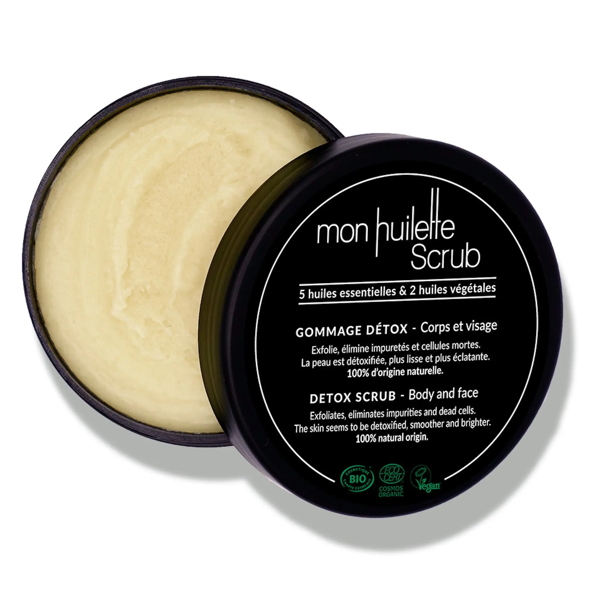Les Huilettes - Mon Huilette Scrub Gommage Corps et Visage- Gommage et peeling