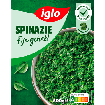 Iglo Spinazie fijn gehakt 500 g