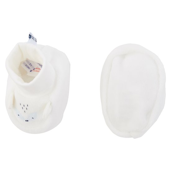 Petit Cocon Chaussons naissance   de               P'tit bisou