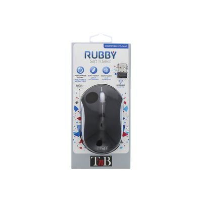 T'nB Rubby - souris sans fil - silencieuse - noir