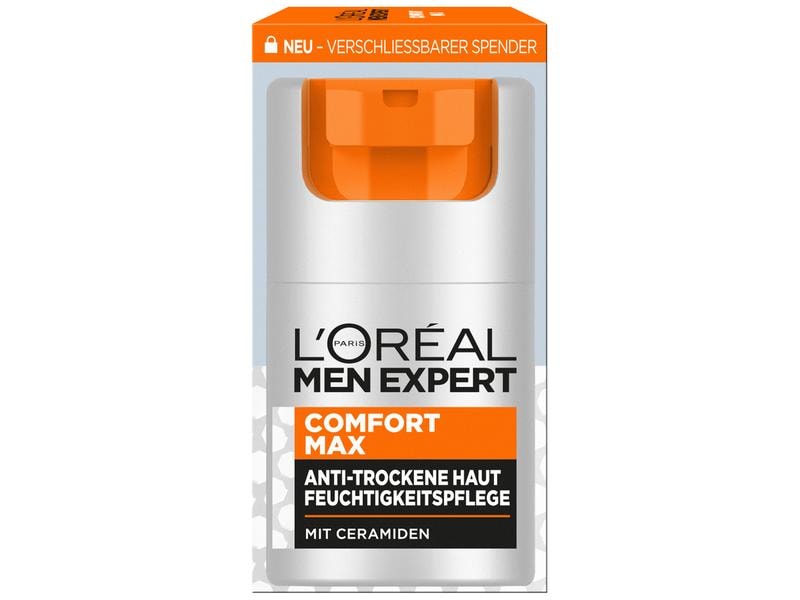 L'Oréal Men Expert Comfort Max 50 ml Feuchtigkeitspflege speziell für trockene Männerhaut gegen Hautspannungen