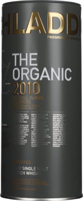 BRUICHLADDICH THE ORGANIC 2010 70CL