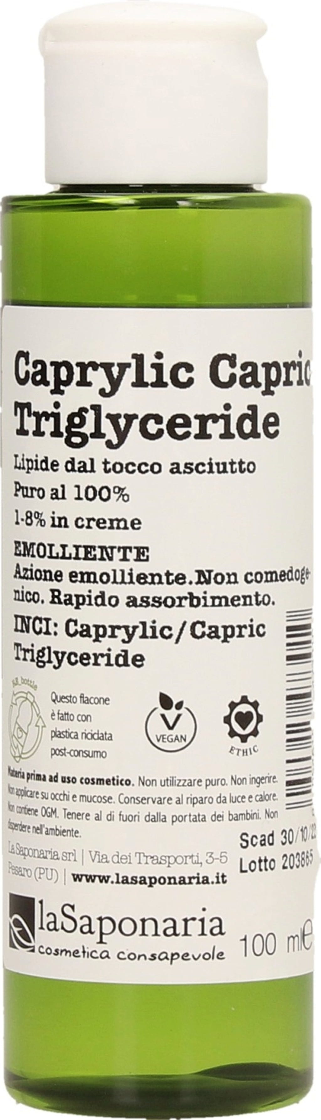 La Saponaria  Caprylic/Capric Triglycerides, 100 ml