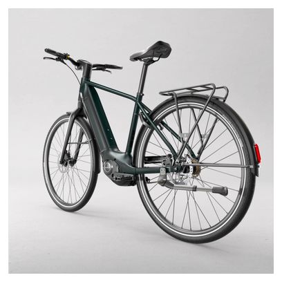 Vélo de Ville Électrique Btwin LD 920 E Cadre Haut Moteur Automatique Owuru 702Wh 700mm Noir
