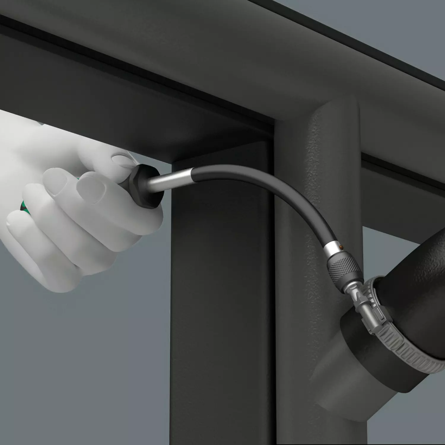 Wera 5028160001 Handbithouder met flexibele kling - 1/4