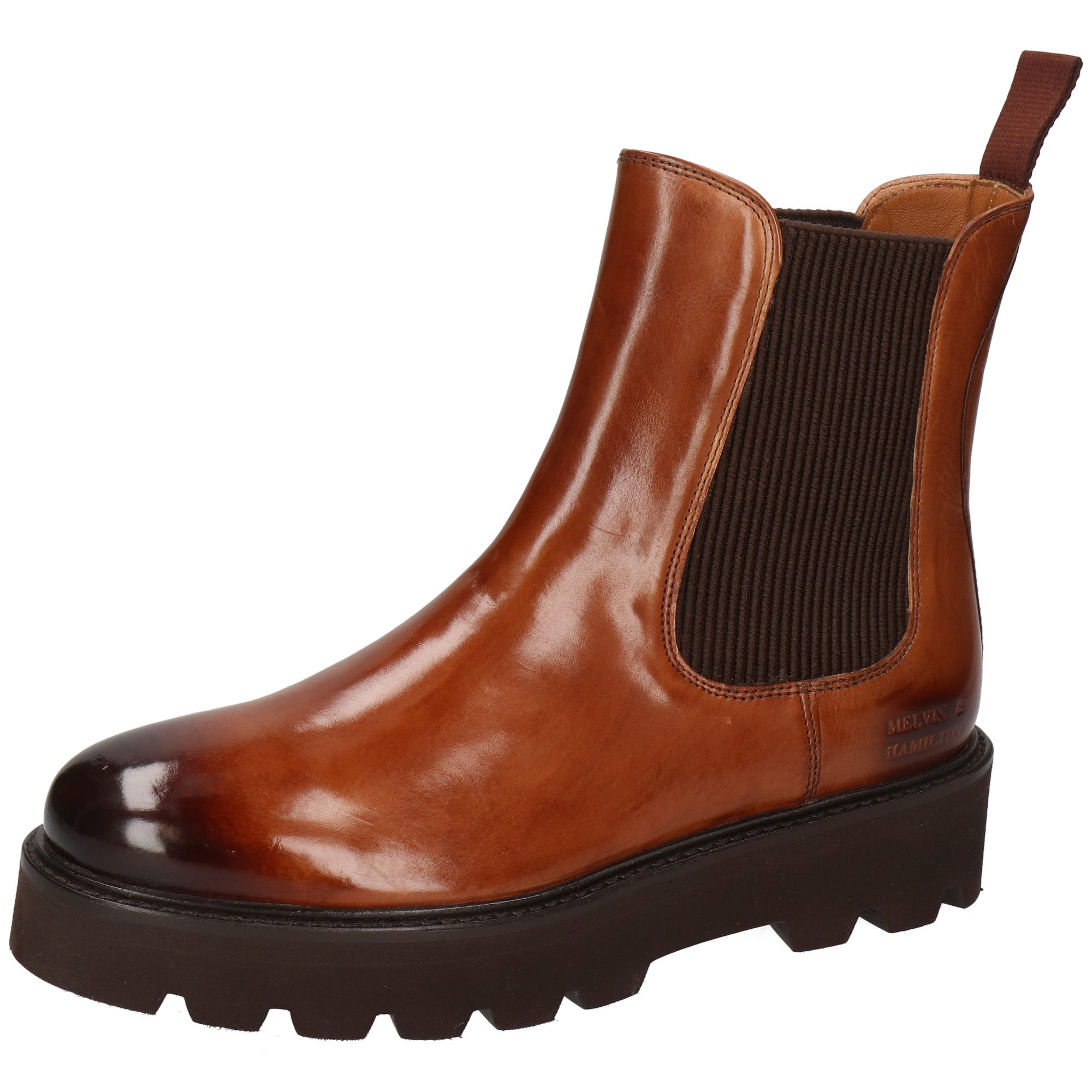 LEONIE 5 - Bottines à semelle plateforme | Marron