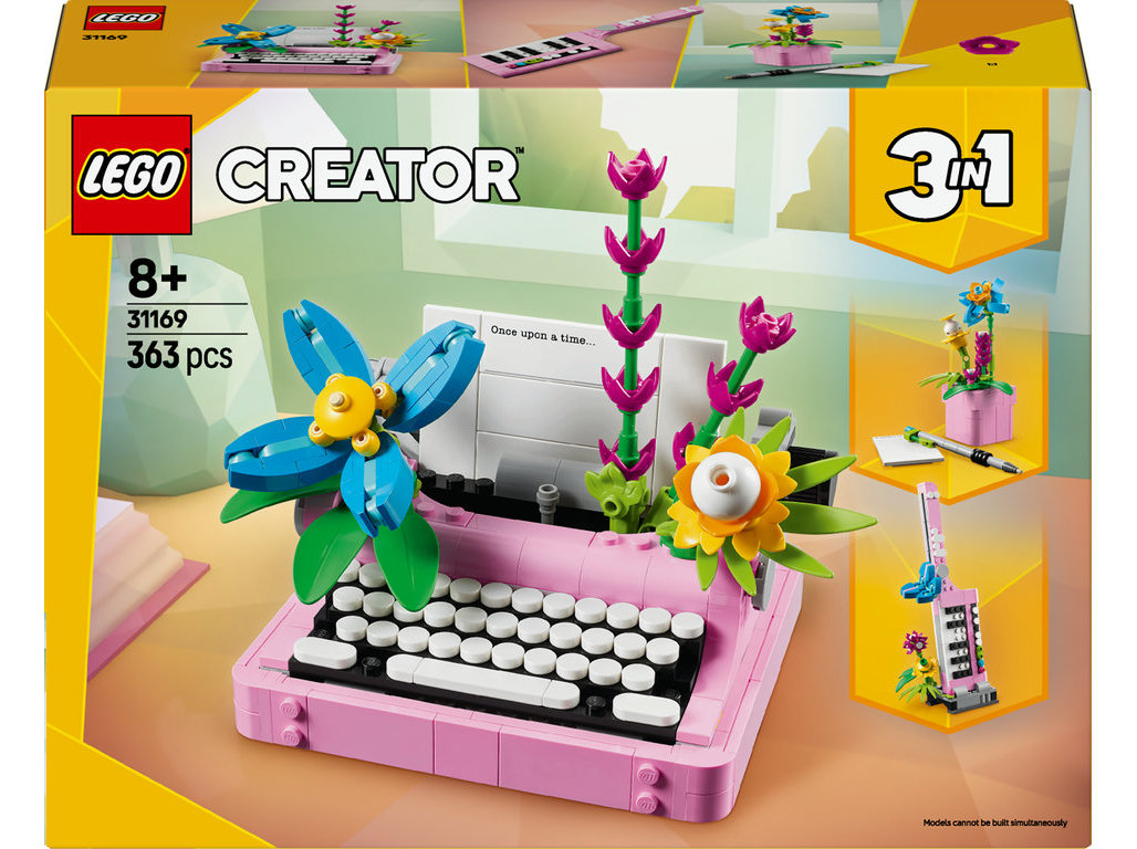 MÁQUINA DE ESCREVER LEGO CREATOR