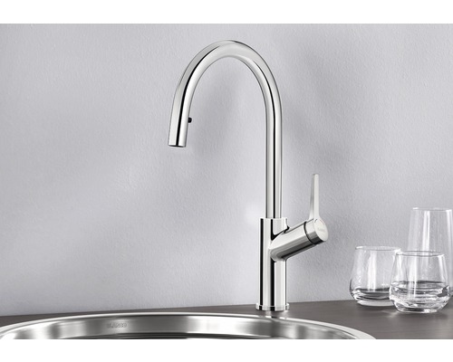 Blanco keukenkraan CARENA-S chroom 520767