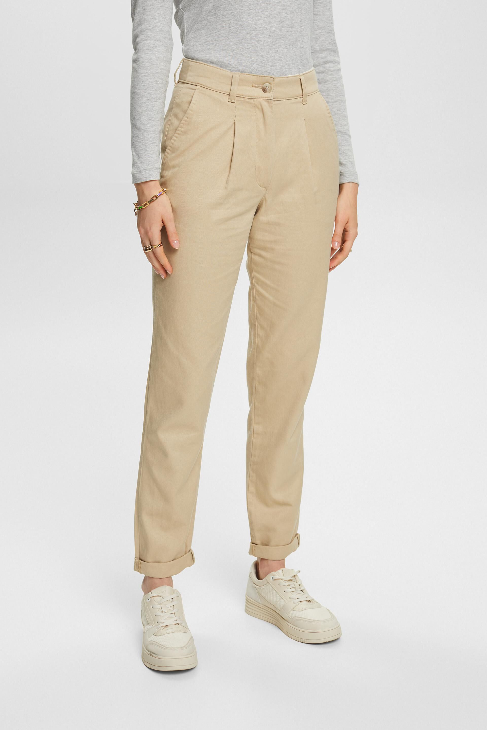 Pants woven