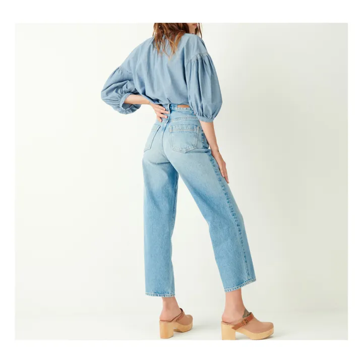 Sessùn Jean Bay Cruise Coton Bio | Bleu