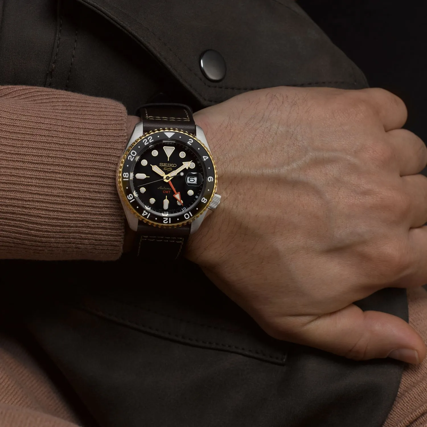 Seiko 5 Sports GMT SSK036K1