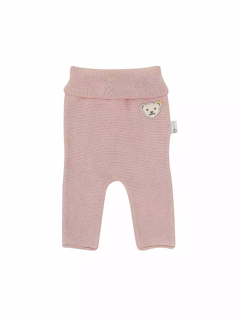 STEIFF Baby Set Strickjacke und Strickhose 2 teilig rosa
