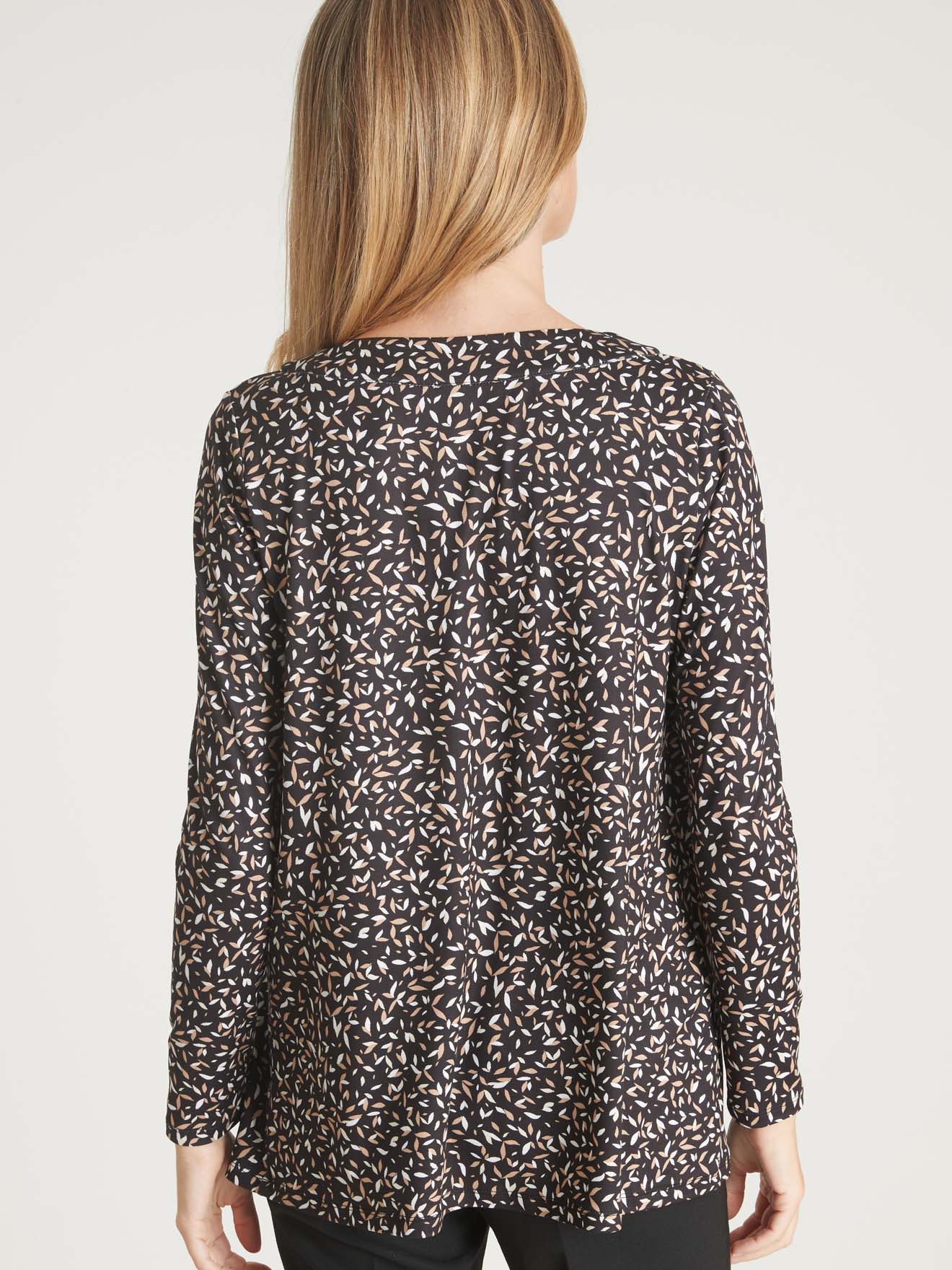 Tee-shirt tunique, manches longues