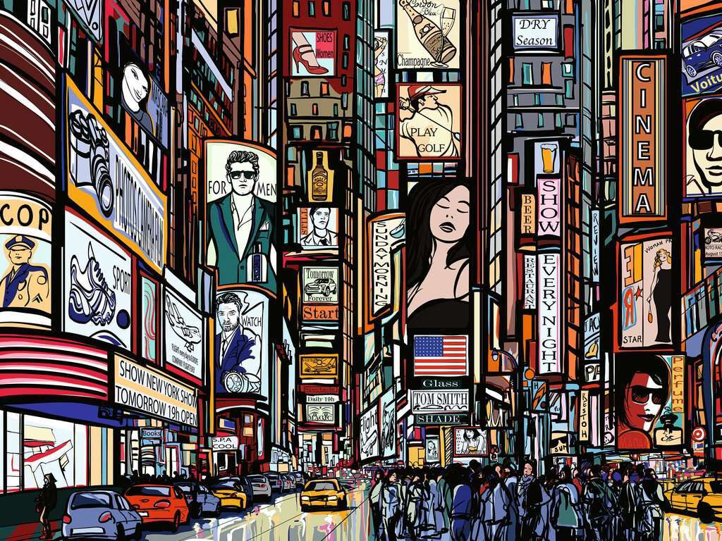 Ravensburger Spiel Buntes New York