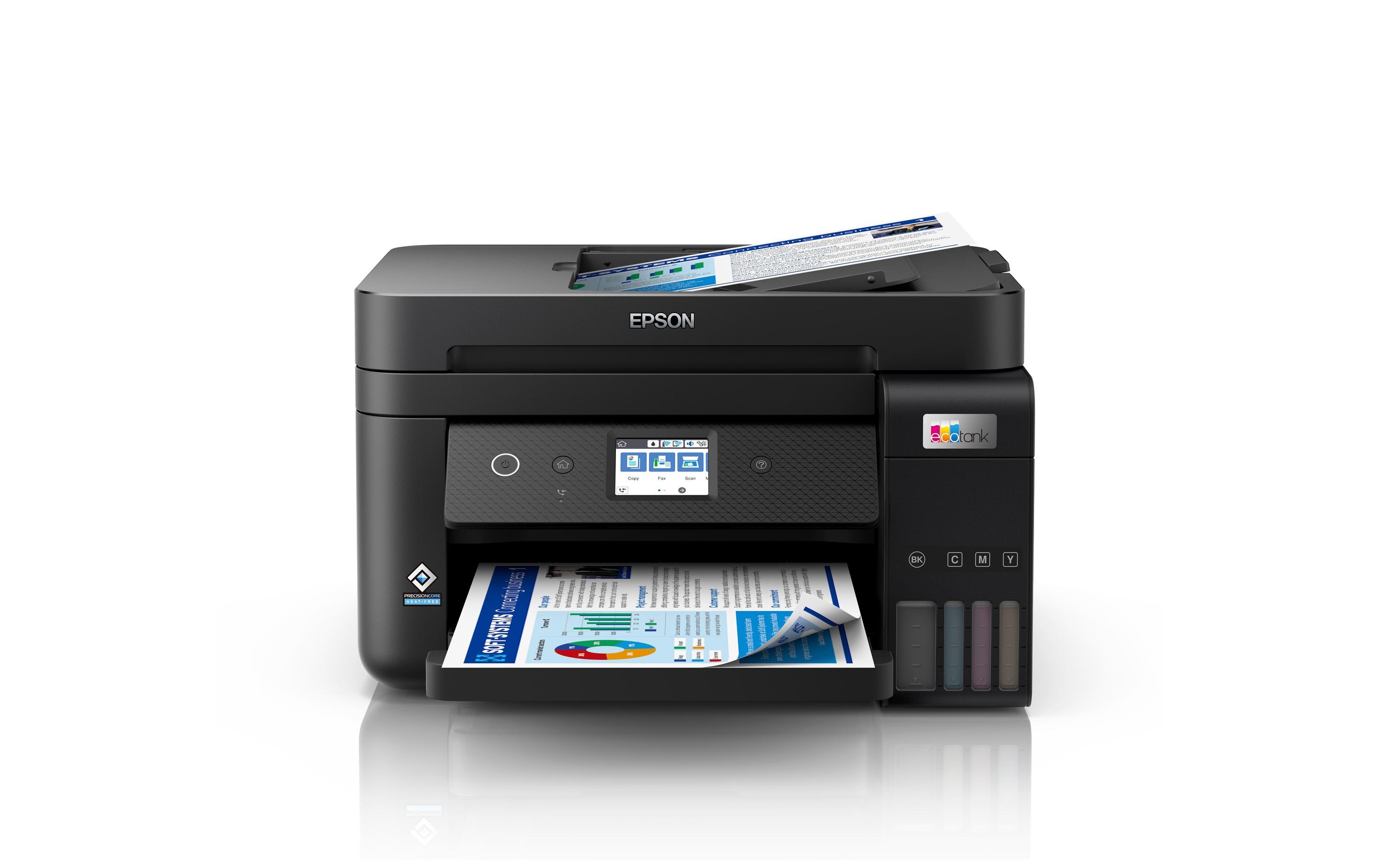 Multifunktionsdrucker EcoTank ET-4850<br>4-in-1-Multifunktions-Tintenstrahldrucker mit Ecotank-System
