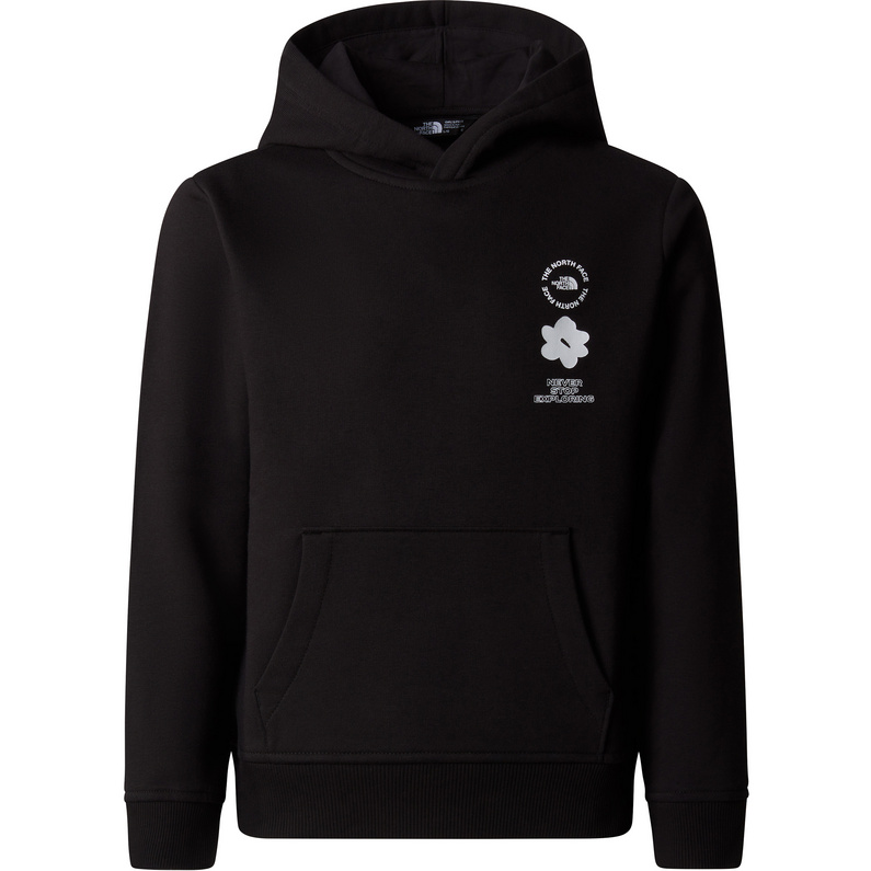 The North Face Kinder Girls Flower Graphic Relaxed Hoodie