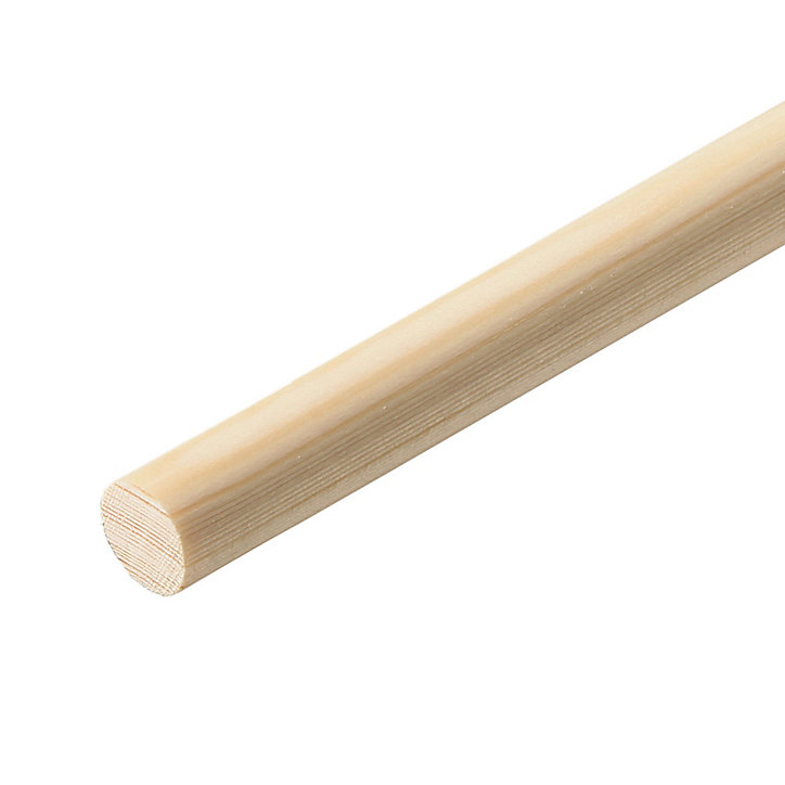 Tourillon raboté pin ø9 mm L.2,4 m
