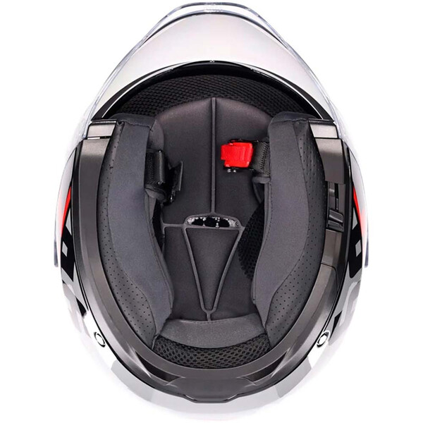 AGV - Casque Irides Valenza Noir / Gris / Rouge / Mat