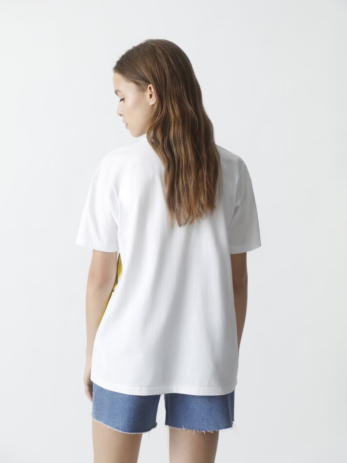 Camiseta Smiley - Areia