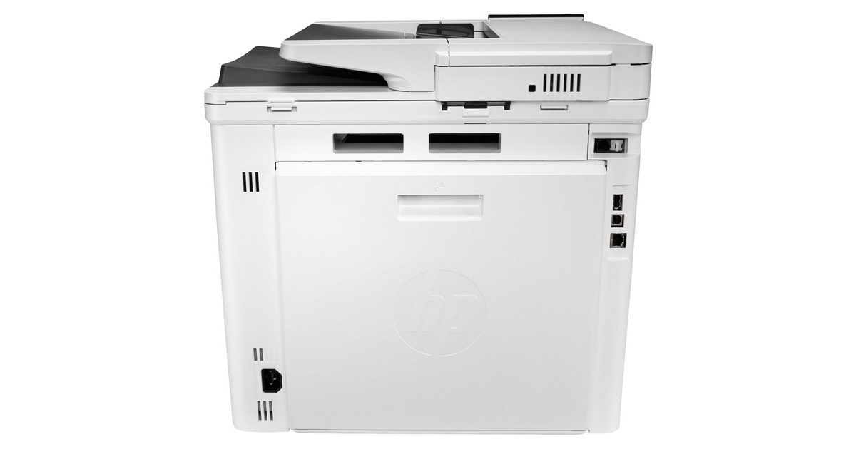 HPColor LaserJet Enterprise MFP M480f all-in-one kleurenlaserprinter met faxfunctie  (Grijs/zwart, Printen, kopiëren, scannen, faxen, USB)