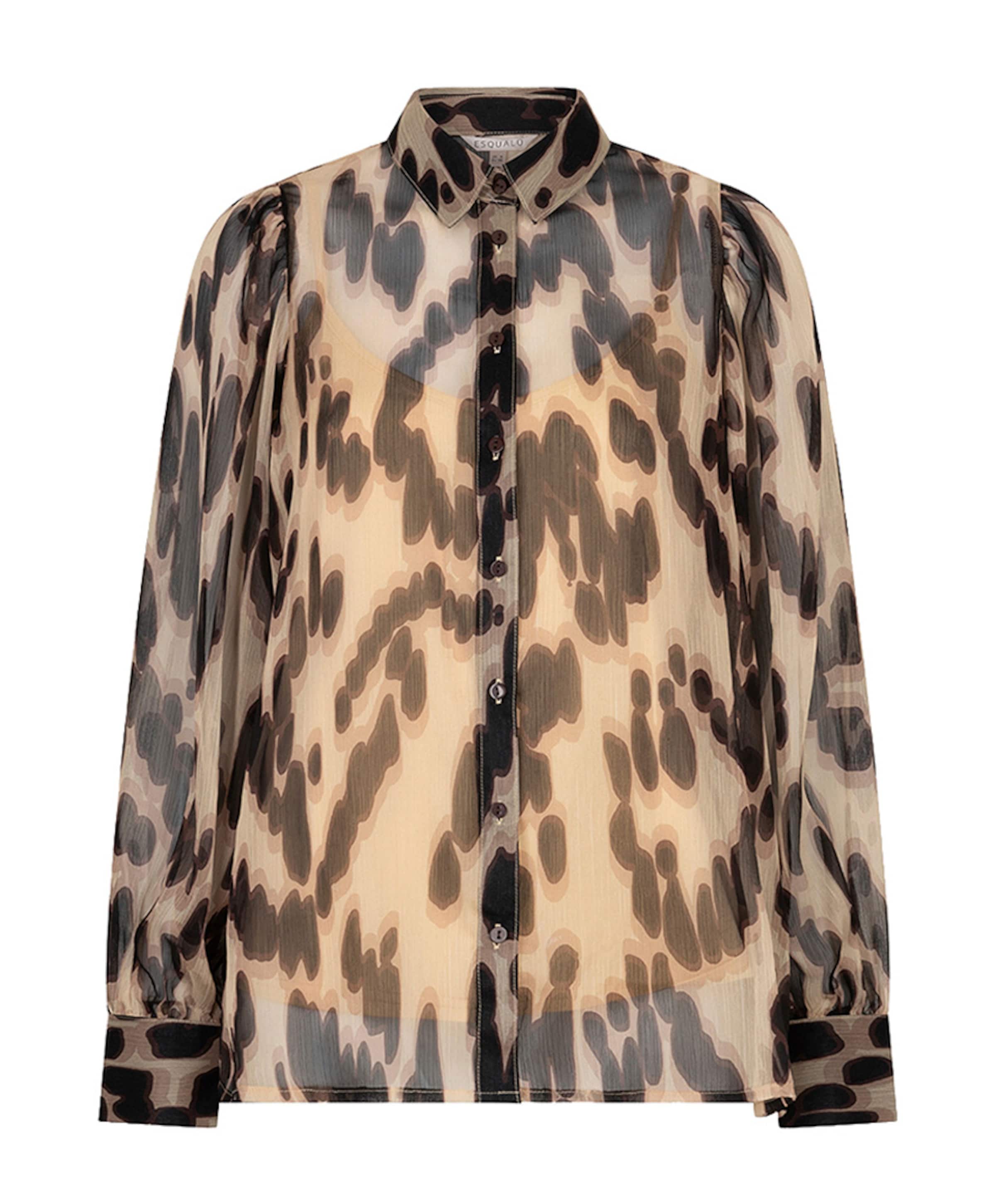 EsQualo Dames blouse beige