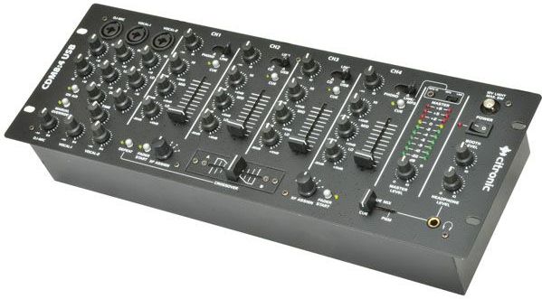 Citronic - CDM8:4 - DJ Mixer - 19 inch - Professioneel - 4 Kanalen