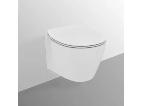 IDEAL STANDARD WC suspendu compact Connect space avec abattant