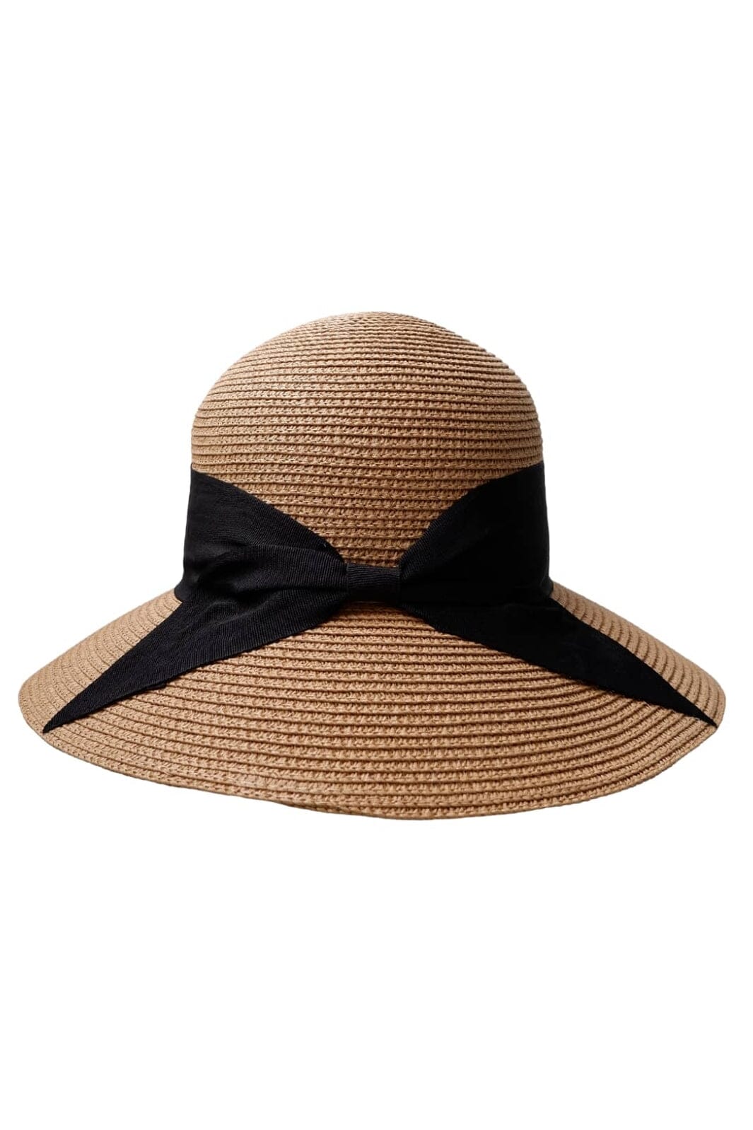 Black Colour Bccannes Straw Hat 8002