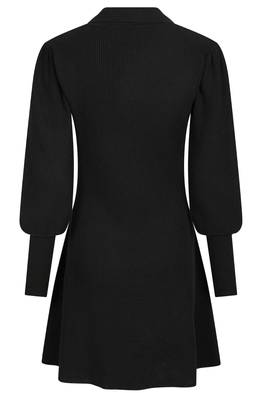 Neo Noir Polli Rib Knit Dress 164503