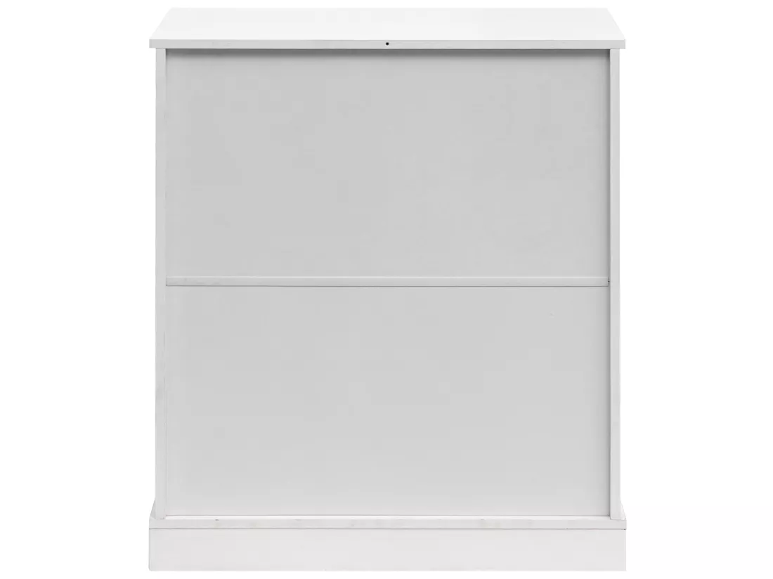 Armoire Meuble de salle de bains avec Tiroir 2 Portes en bois Blanc
