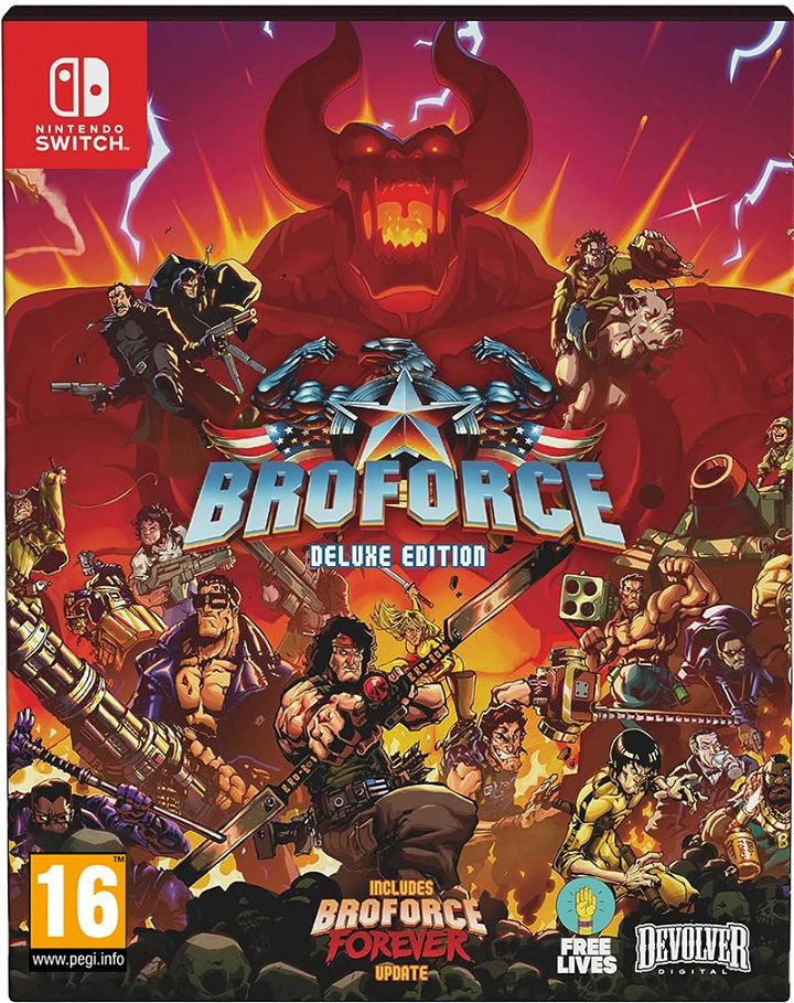Broforce (Deluxe Edition)- Nintendo Switch