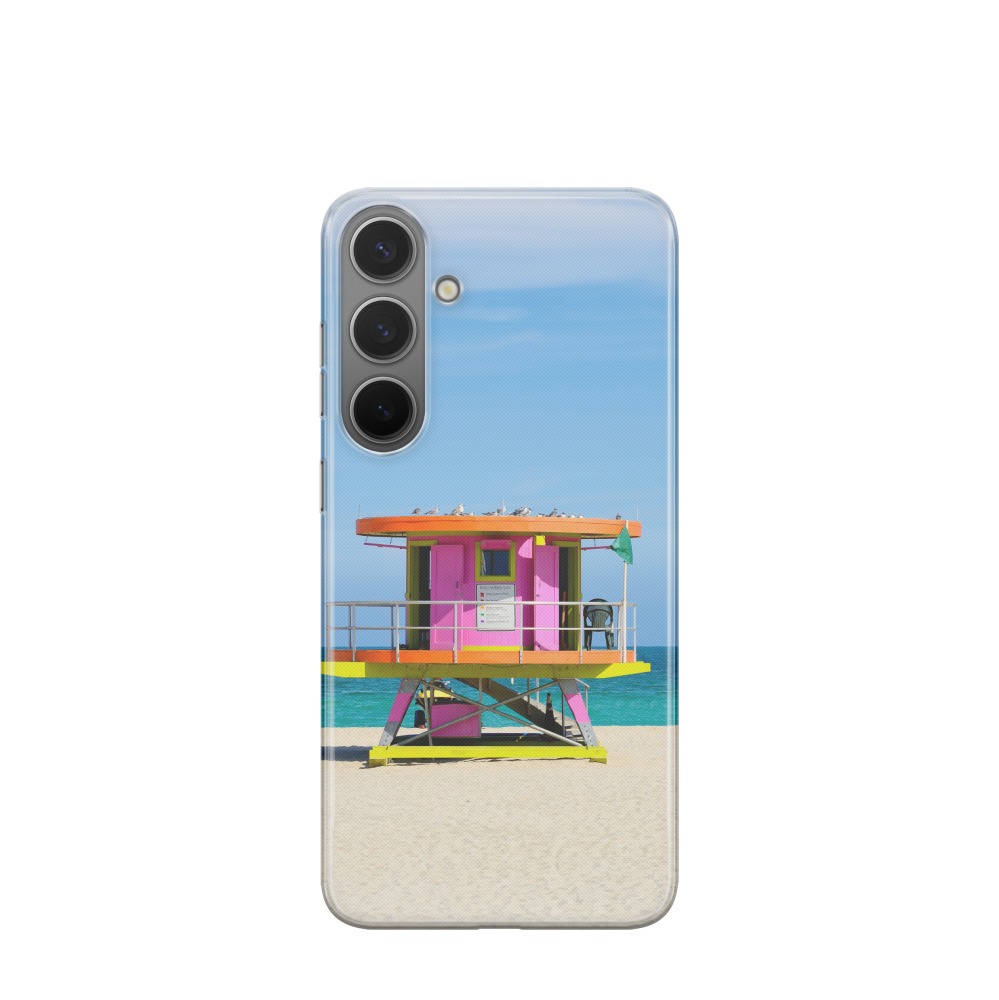 Samsung Galaxy S24 Plus Gummi Hülle Sommerstützpunkt - Versch. Farben