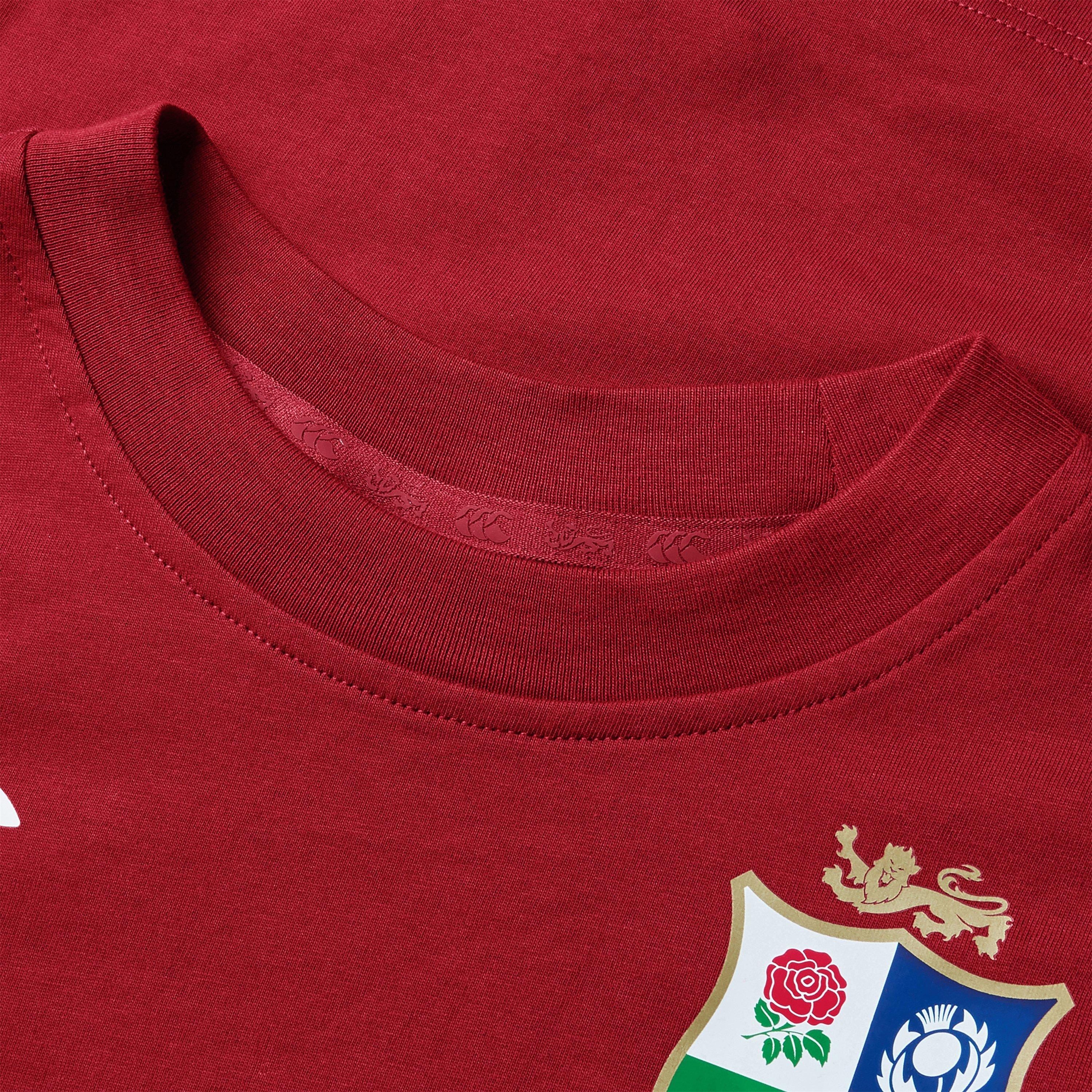 Canterbury British and Irish Lions 2024 Cotton T Shirt Juniors