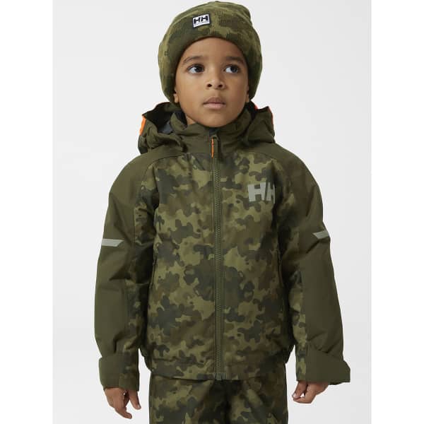 Veste de ski HELLY HANSEN K LEGEND 2.0 INS JKT UTILITY GREEN