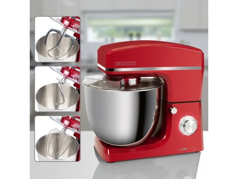 Foodprocessor 1500W rød KM 376