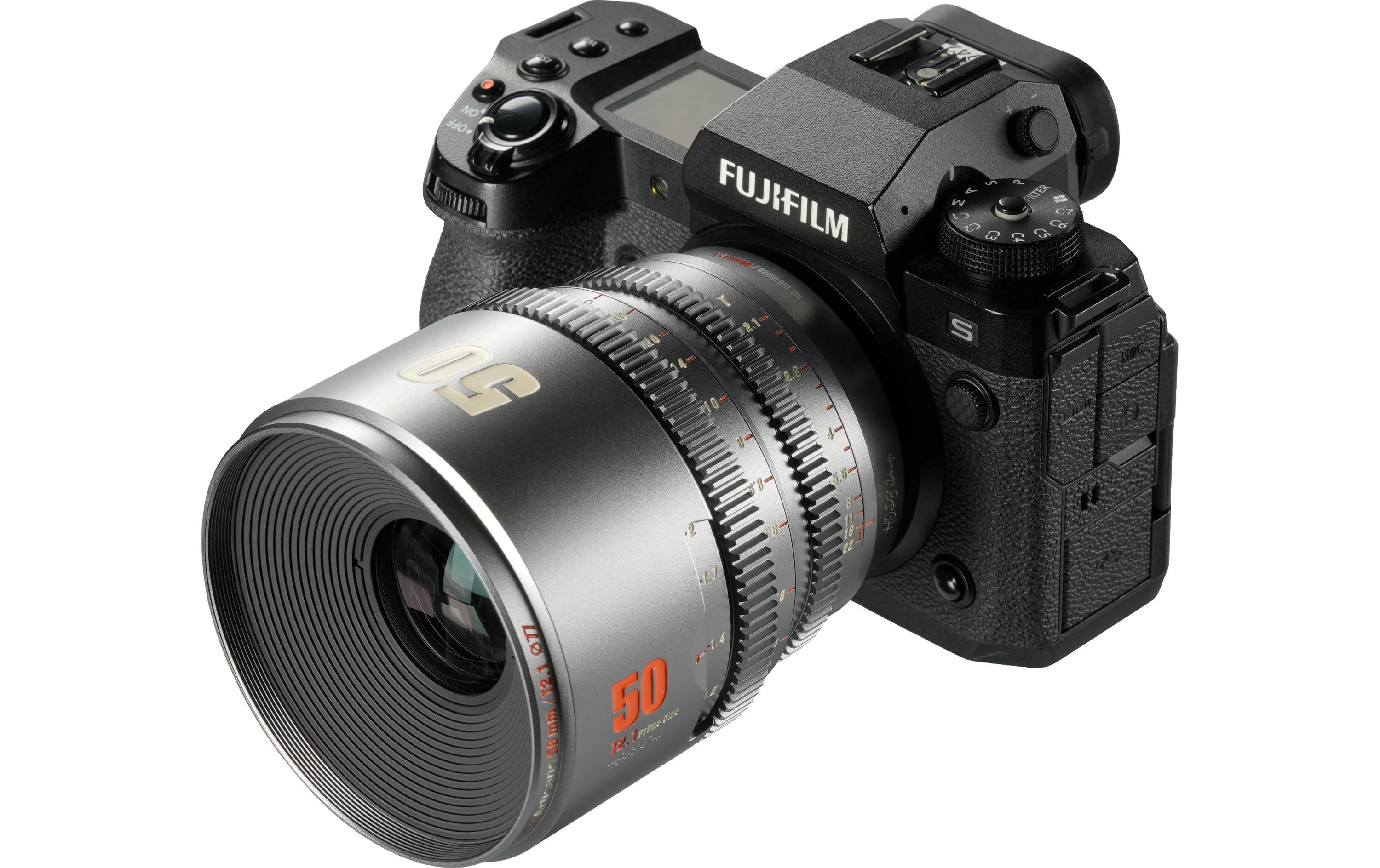 Festbrennweite 50mm T/2.1 – Fujifilm X-Mount<br>Kompaktes, leichtes Objektiv für Kameras mit Super35-Sensoren