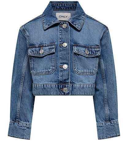 Kids Only Jeansjacke - Noos - KogLumi - Medium+ Blue Denim