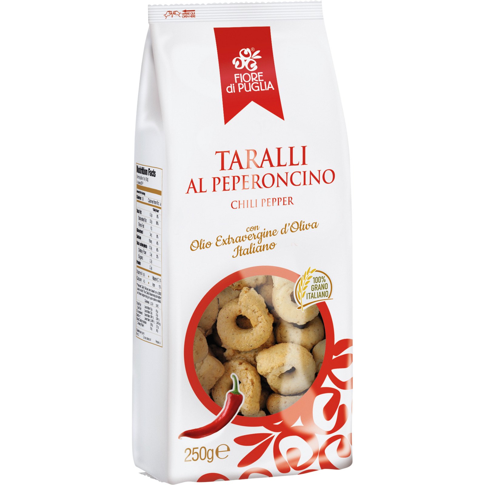 Taralli Peperoncino 250 g