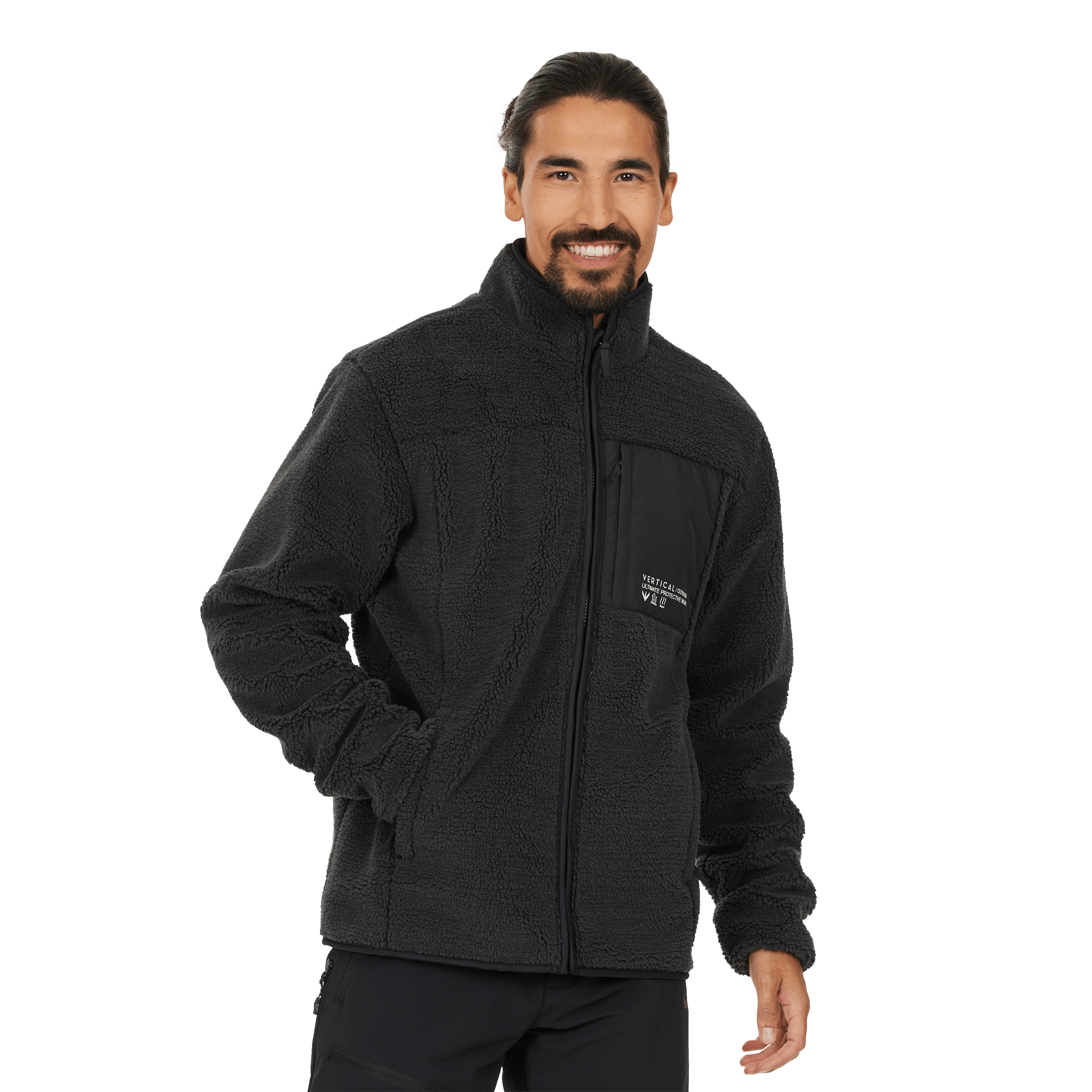 Vertical Sprocketo M Teddy Fleece Jacket - Mellomlag