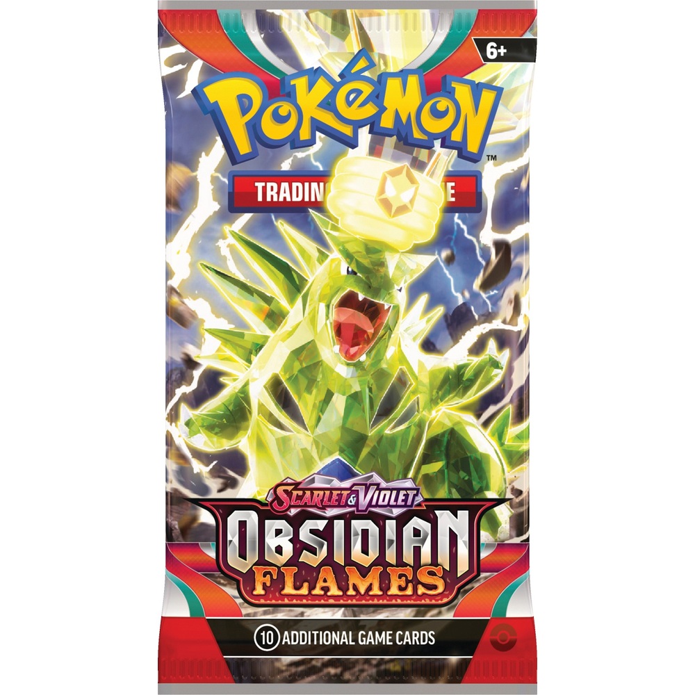 Pokémon-Sammelkartenspiel: Scarlet & Violet - Obsidian Flames Boosterpack-Sortiment