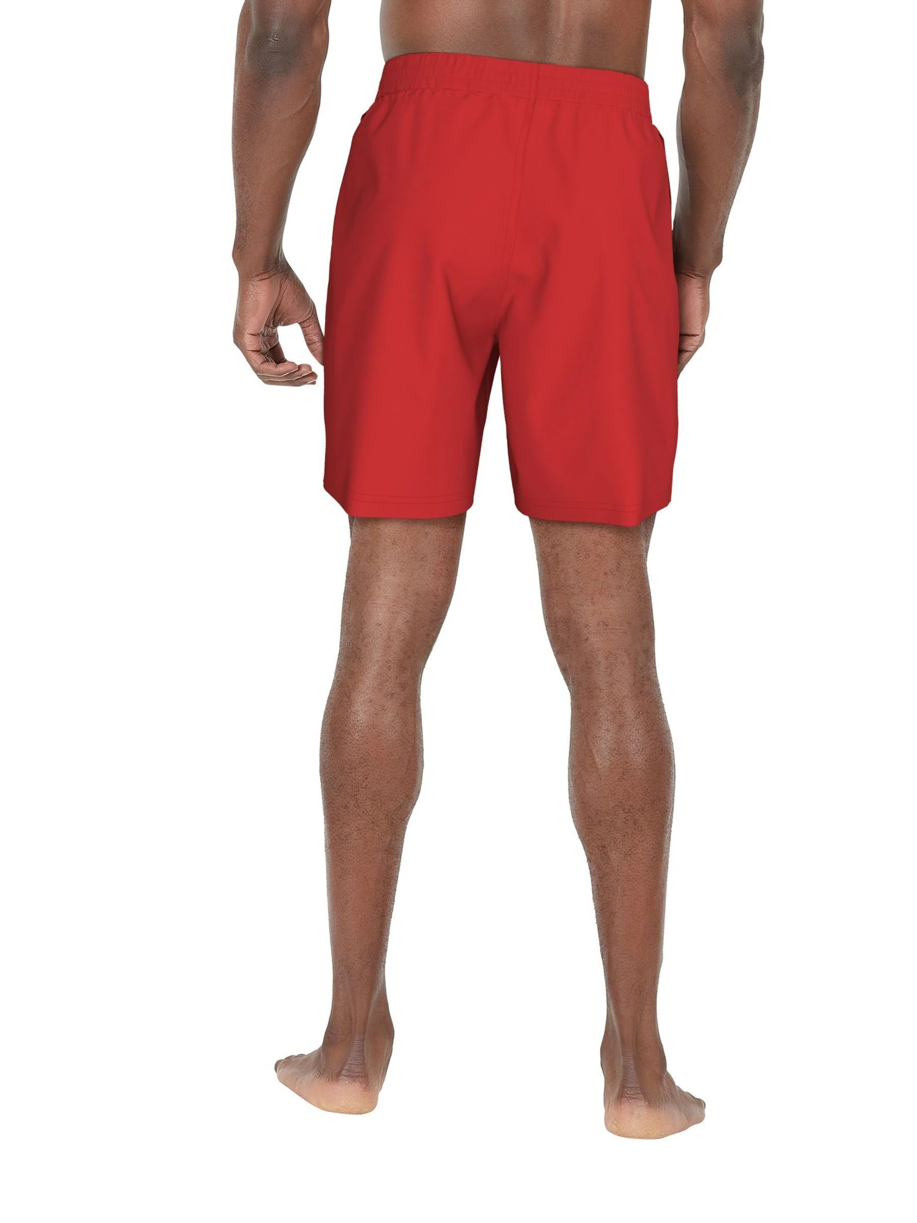 Rood - 7 inch - Nike Essential volley-zwemshort
