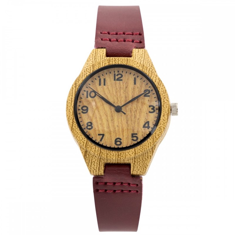 Montre Femme CHTIME bracelet Cuir Violet