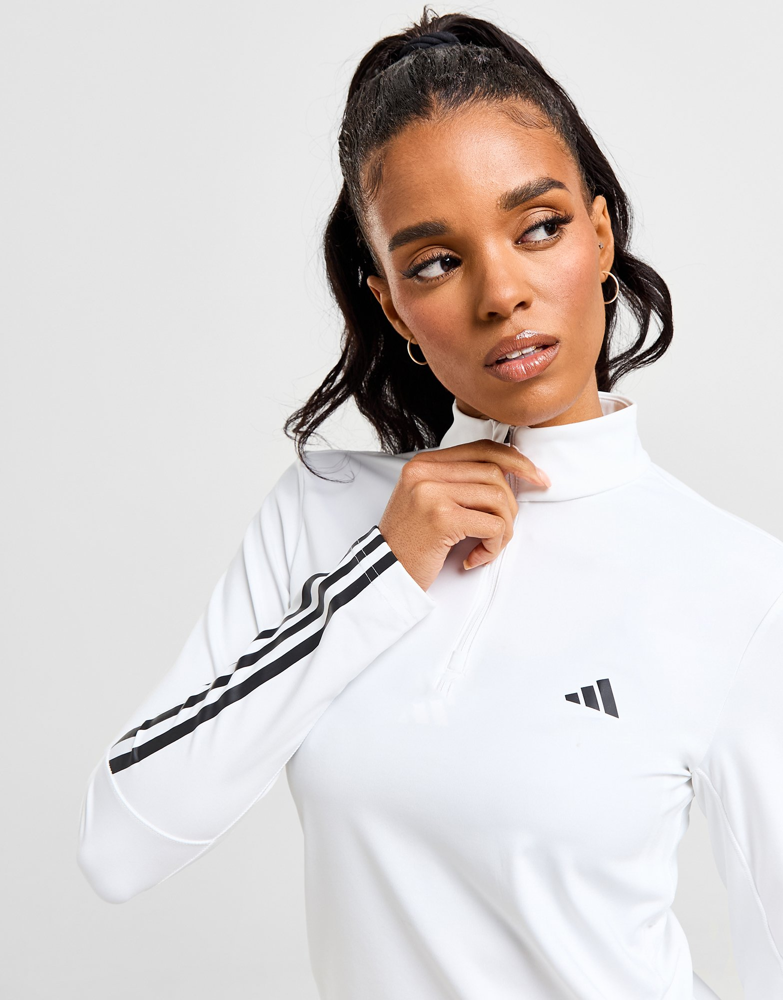adidas Veste de survêtement de training zip 1/4 Hyperglam