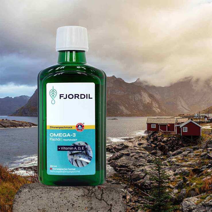 Fjordil Omega-3 flüssig, 250 ml